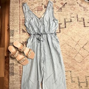 Altar’d State Chambray Jumpsuit - M